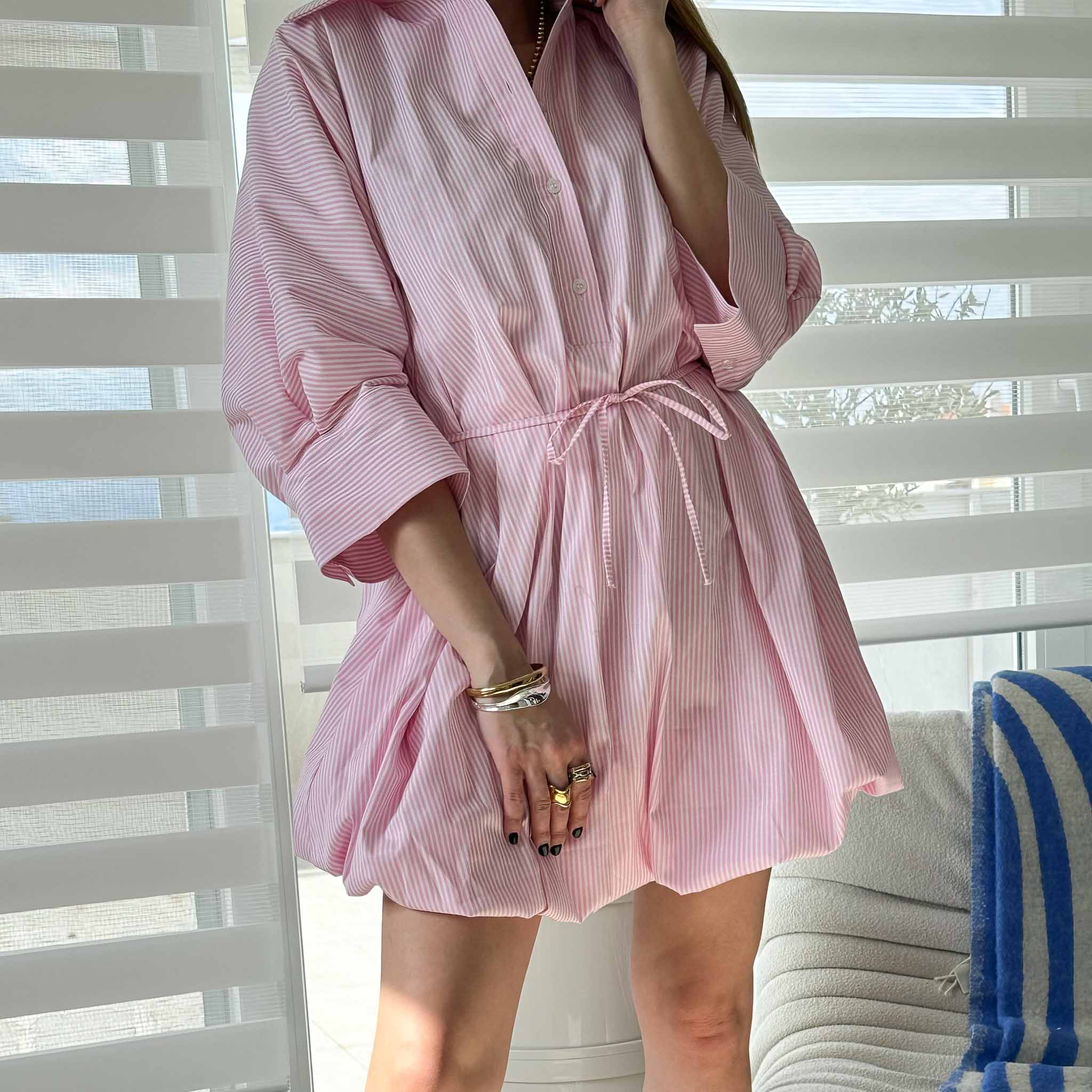 Candy Pop Shirt Dress
